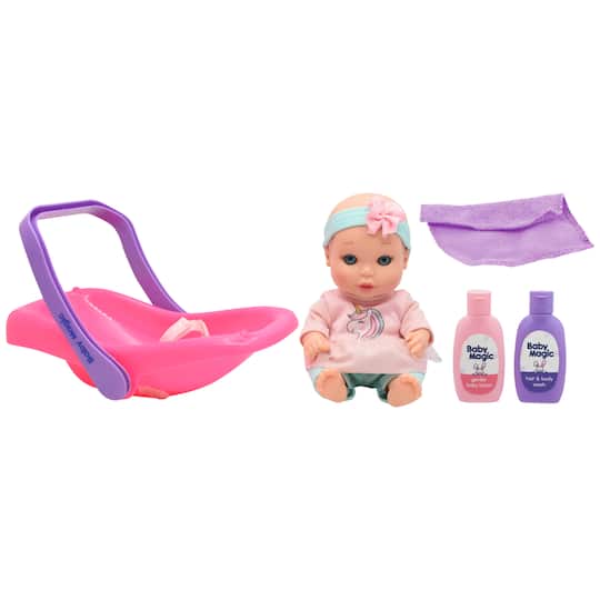 Little Darlings 8" Baby Magic Tote Along Baby